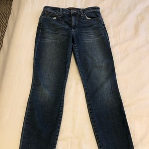Joe’s Jeans - “The Charlie” High-Rise Skinny Ankle